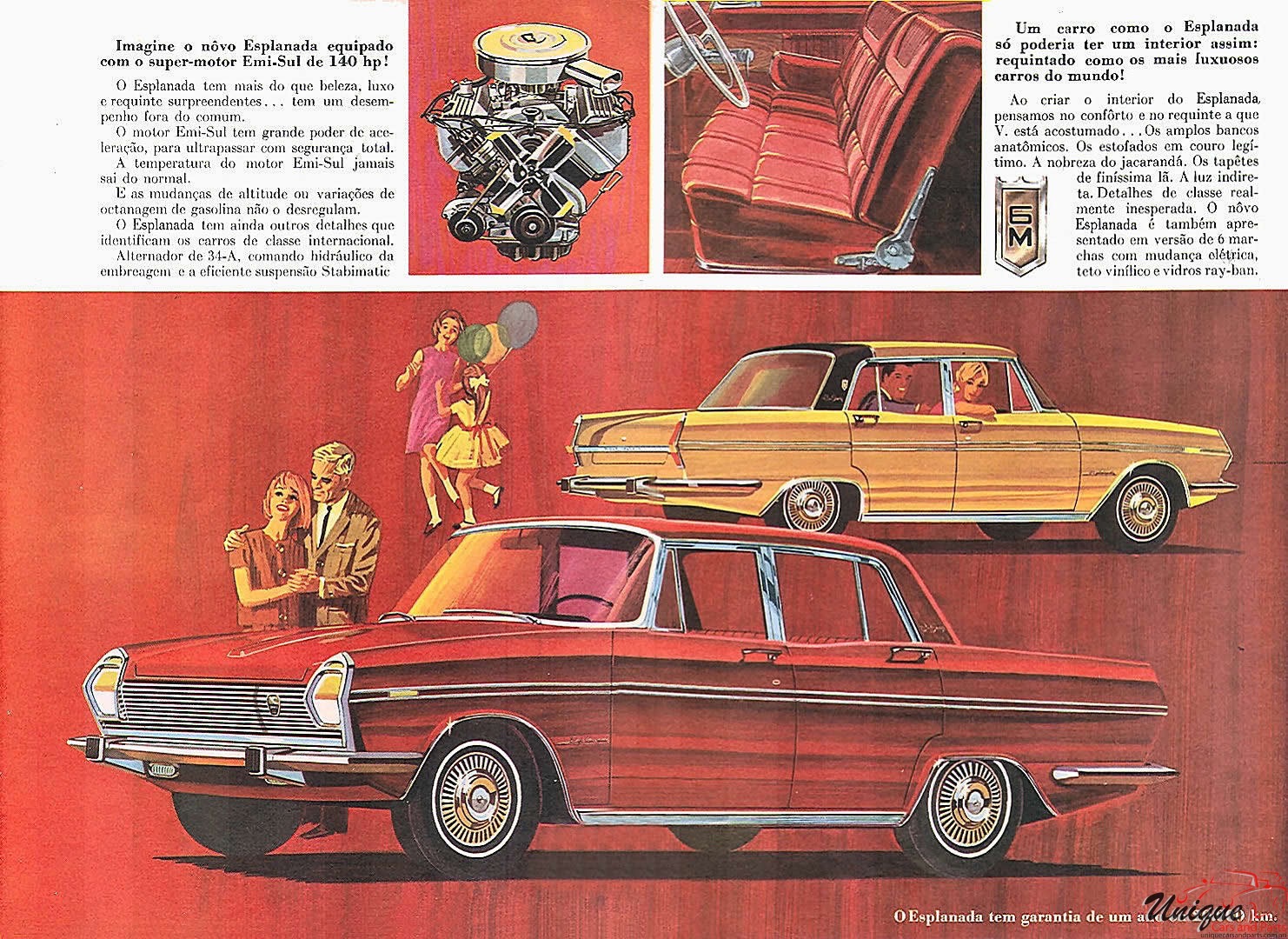 1966 Simca Esplanada Brochure Page 6